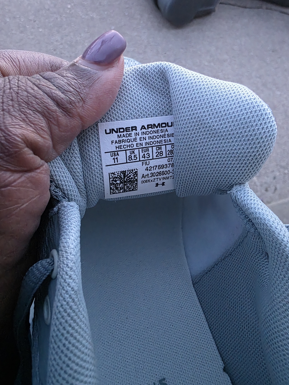 Under Armour Charged Germini Women's Sneaker Size 11 - Picture 13 of 15
